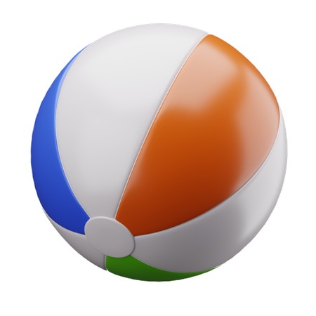 Ballon de plage  3D Icon