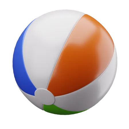 Ballon de plage  3D Icon