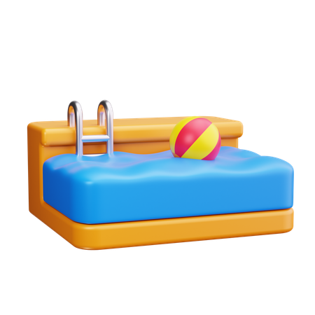 Ballon de plage  3D Icon