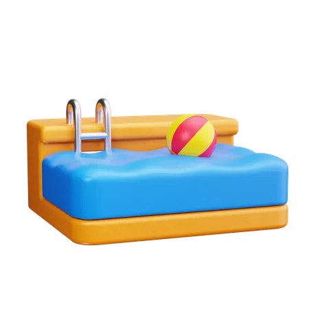 Ballon de plage  3D Icon