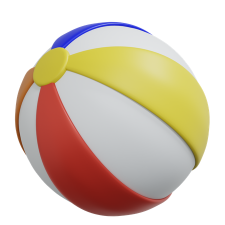 Ballon de plage  3D Icon