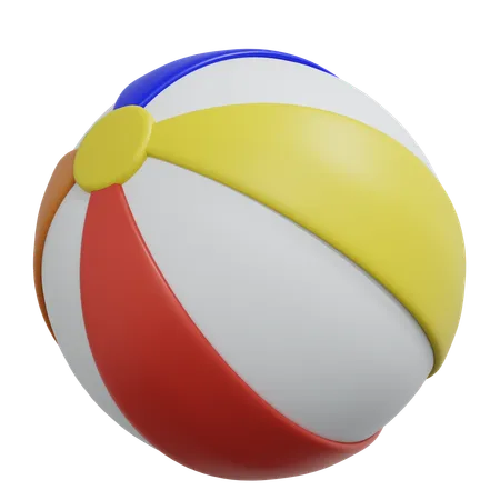 Ballon de plage  3D Icon