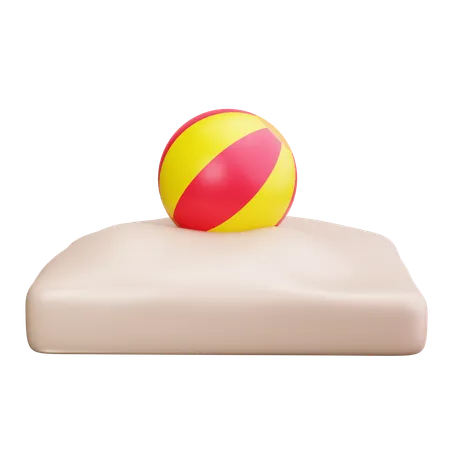 Ballon de plage  3D Icon