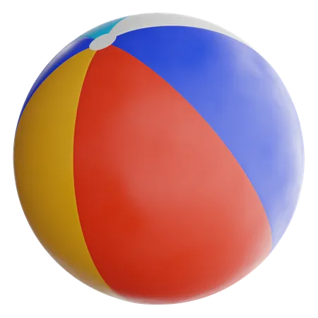 Ballon de plage  3D Icon