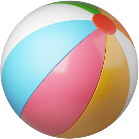 Ballon de plage  3D Icon