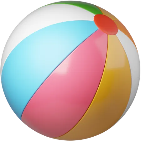 Ballon de plage  3D Icon