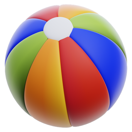 Ballon de plage  3D Icon