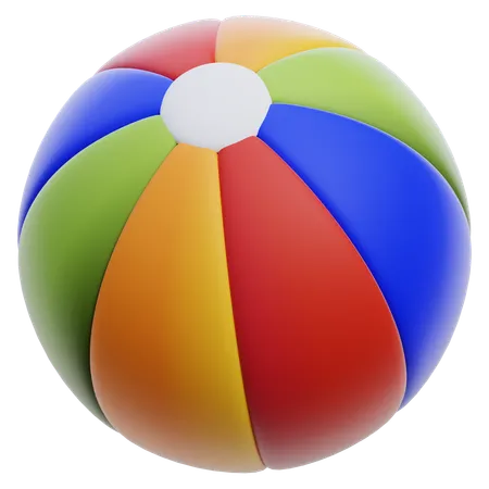 Ballon de plage  3D Icon