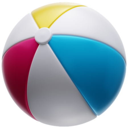 Ballon de plage  3D Icon