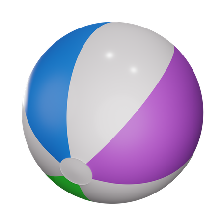 Ballon de plage  3D Illustration