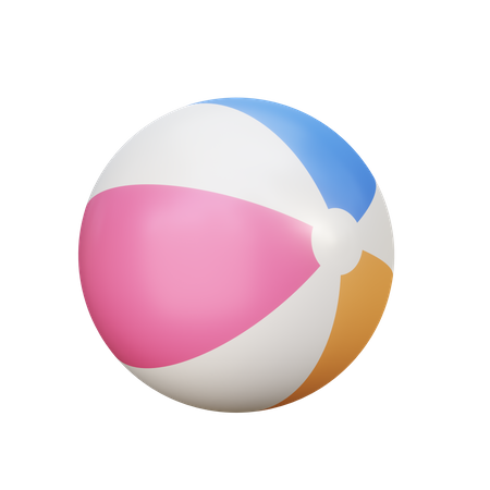 Ballon de plage  3D Illustration