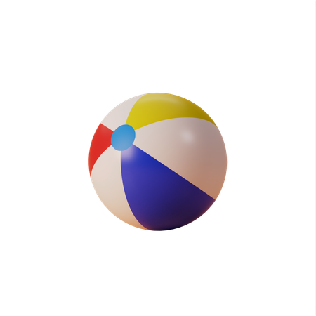 Ballon de plage  3D Icon