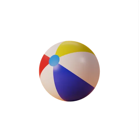 Ballon de plage  3D Icon