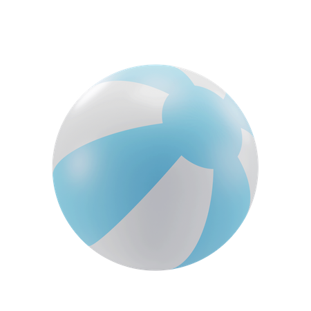 Ballon de plage  3D Icon