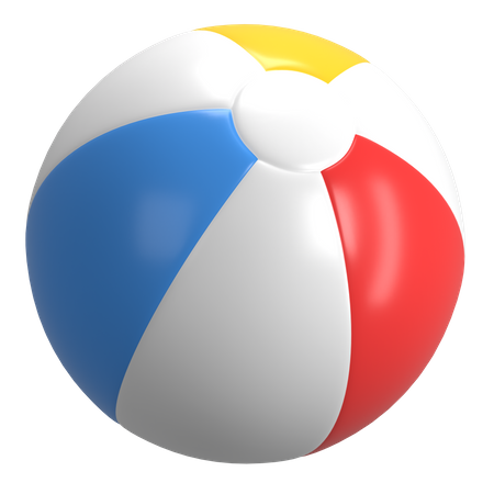 Ballon de plage  3D Icon