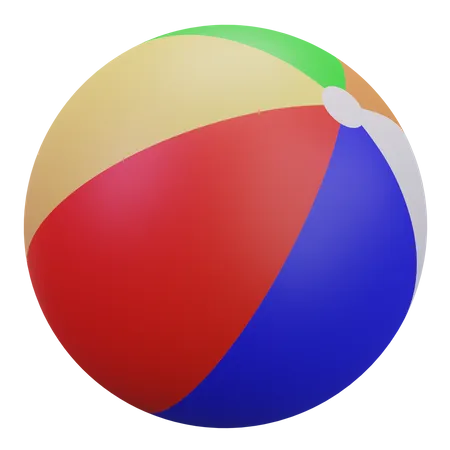 Ballon de plage  3D Icon