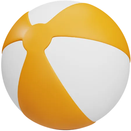 Ballon de plage  3D Icon