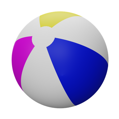 Ballon de plage  3D Icon