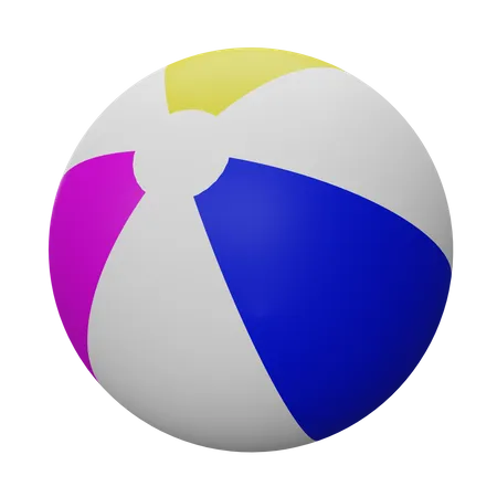 Ballon de plage  3D Icon