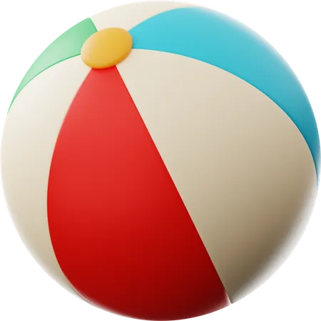 Ballon de plage  3D Icon