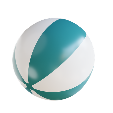 Ballon de plage  3D Icon