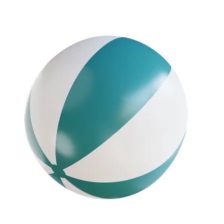 Ballon de plage  3D Icon