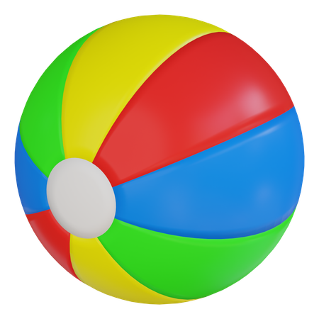 Ballon de plage  3D Icon