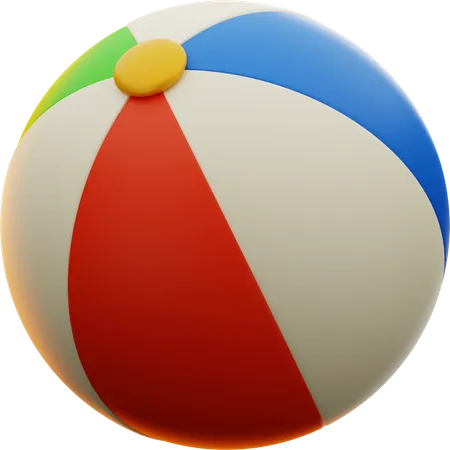 Ballon de plage  3D Icon