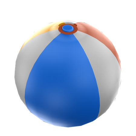 Ballon de plage  3D Icon