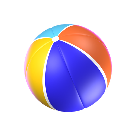 Ballon de plage  3D Icon