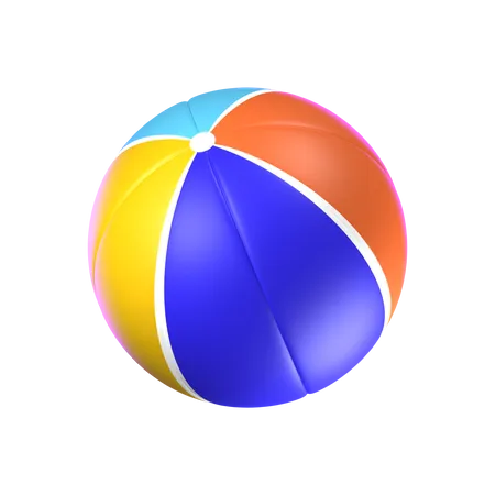 Ballon de plage  3D Icon