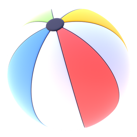 Ballon de plage  3D Icon