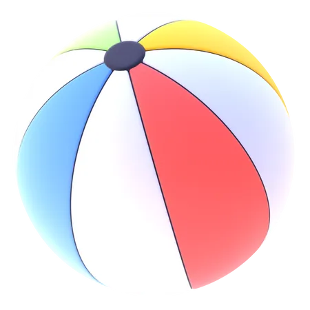 Ballon de plage  3D Icon