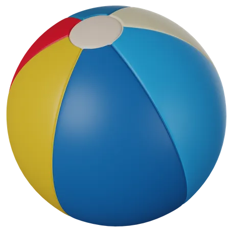 Ballon de plage  3D Icon