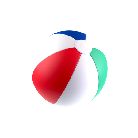 Ballon de plage  3D Icon