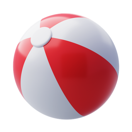 Ballon de plage  3D Icon