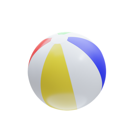 Ballon de plage  3D Icon