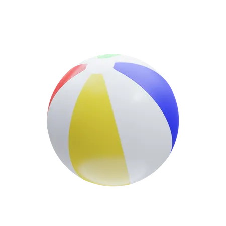 Ballon de plage  3D Icon