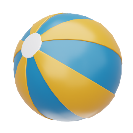 Ballon de plage  3D Icon