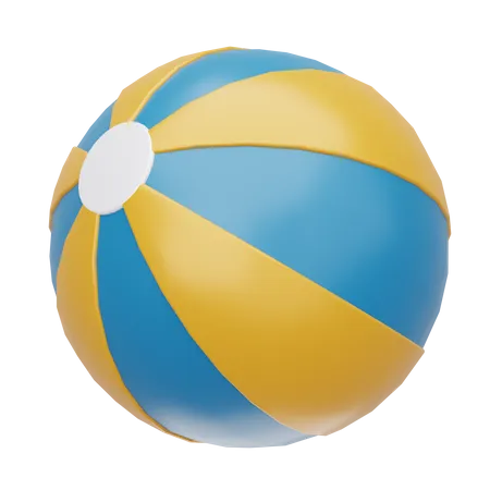 Ballon de plage  3D Icon