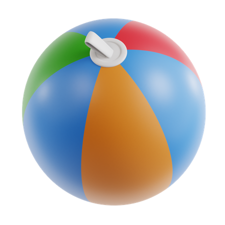 Ballon de plage  3D Icon