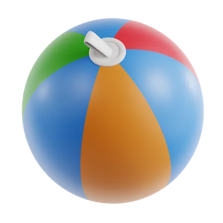 Ballon de plage  3D Icon