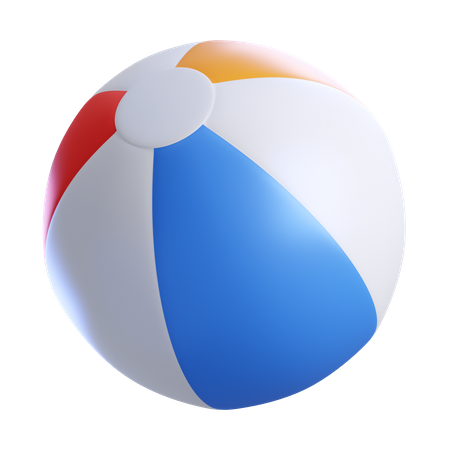 Ballon de plage  3D Icon