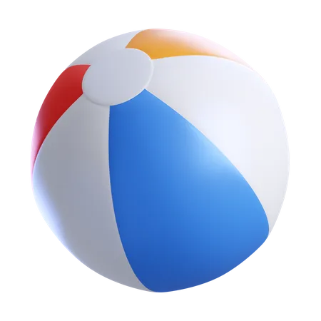 Ballon de plage  3D Icon