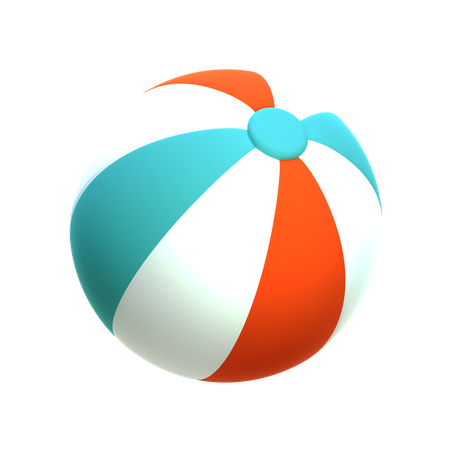 Ballon de plage  3D Icon