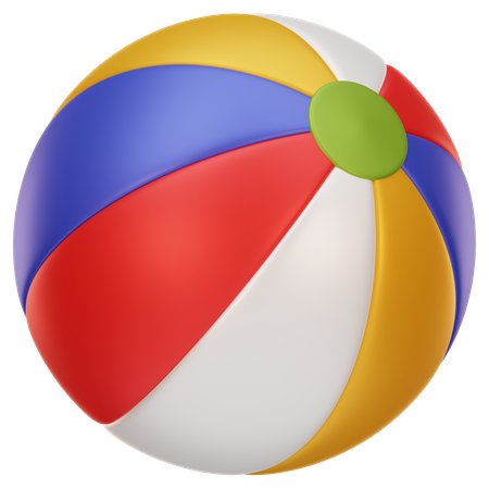 Ballon de plage  3D Icon