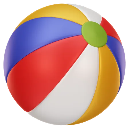 Ballon de plage  3D Icon