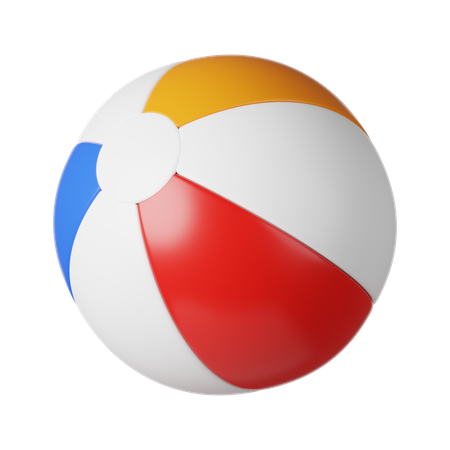 Ballon de plage  3D Icon