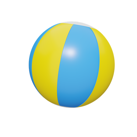 Ballon de plage  3D Icon