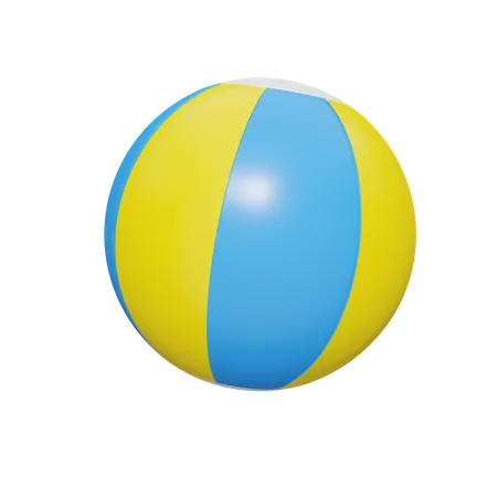 Ballon de plage  3D Icon